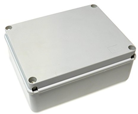 240x190x90 Waterproof Junction Box with Smooth Walls IP56 Adaptable Box JB245B
