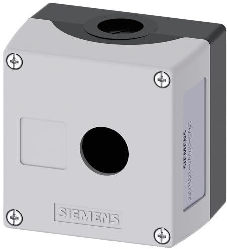 Siemens Sirius ATC – Boîte plastique partie supérieure gris 1 point rebaje