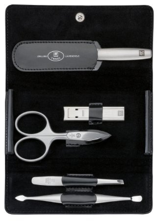 ZWILLING 97100004 TWINOX® - Manicure-Etui (Rindleder) 5-tlg.