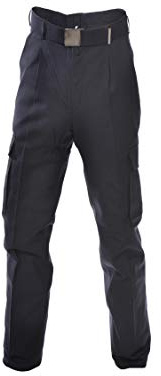 Novotex Bundhose Kermel/Viskose Feuerwehr - Feuerwehrhose - Tagesdiensthose (52) in Dunkelblau für Herren, Größe 52