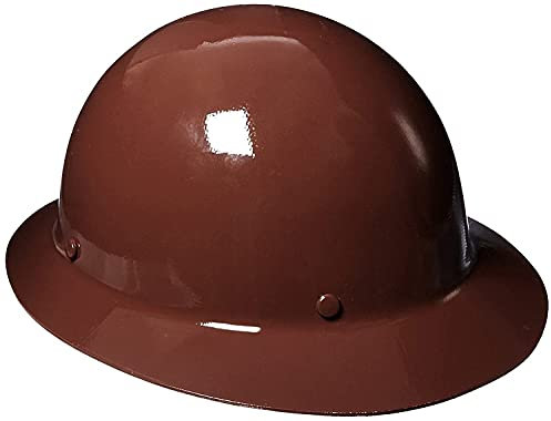 MSA 454672 Skullgard Protective Hat with Staz-On Suspension, Standard Size, Brown, Blue by MSA