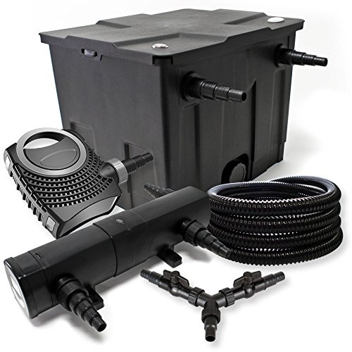 Filterset 12 000 l damm 24 W dammklarär NEO800 70 W pump 25 m slang