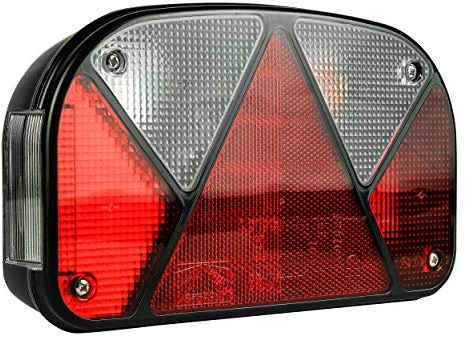 LAS 10135 Rückleuchte Anhänger MULTIPOINT 2, Rechts, mit Kennzeichenbeleuchtung