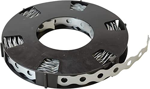 Rouleau de 10 metre de 12 mm multi Purpose perforé en acier galvanisé Sangle de fixation Band