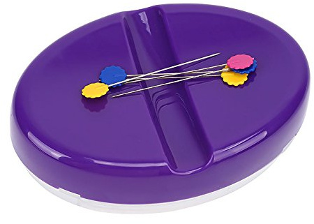 Hemline H279.P Magnetisk pinskål för att hålla / plocka upp nålar och stor förvaringsbox