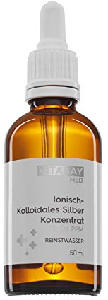 Vitabay Kolloidales Silber Konzentrat 1200 PPM • 50 ml • Hochdosiert