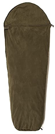 Snugpak Fleece-Schlafsack mit seitlichem Reißverschluss