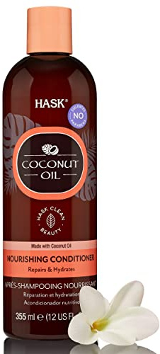 Hask Conditioner Monoi Coconut Oil Nourishing, 355 Ml , (1Er Pack)