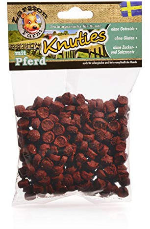 Larsson | KNUTIES Kauartikel - Kartoffel-Pferd Hunde Snack Leckerlie 150gr