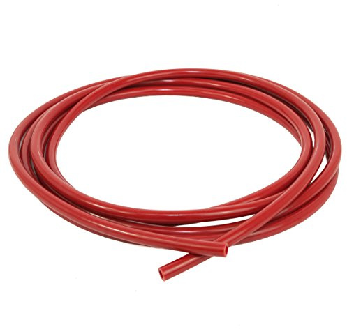 Ramair Filters VAC7MM-5M-RD Silikon-Staubsaugerschlauch, 7 mm x 5 m, Rot