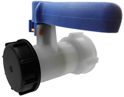 Replacement Valve Tap for Water Storage IBC Tank That has a 2 s60x6 coarse Threaded Outlet,Valve has 2 s60x6 Male Thread on Outlet
