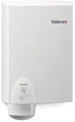Valera Handy, secador de manos de pared, elegante y compacto, automático con sensor, 1500 vatios, Color Blanco