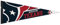 WinCraft Houston Texans Big Logo Premium Football NFL Wimpel