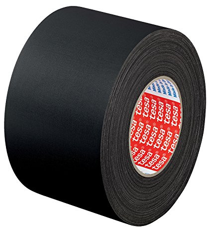 Tesa 04651-00014-00 Gewebeband Premium 25 m x 50 mm in schwarz