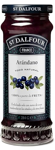 St Dalfour ARÁNDANO SILVESTRE Mermelada 284g 100% Fruta