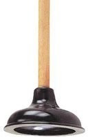 Plunger 6 in Ablauf Schwarz