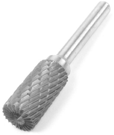 uxcell 12mmx23mm Double Cut Cylinder Tungsten Carbide Rotary File Cutter Bit