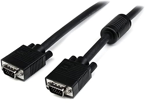 StarTech.com 45 ft. (13.7 m) VGA to VGA Cable - HD15 Male to HD15 Male - Coaxial High Resolution - High Quality - VGA Monitor Cable (MXT101MMHQ45)