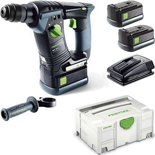 Festool 564587 - Martillo perforador de batería BHC 18 Li 5,2-Plus