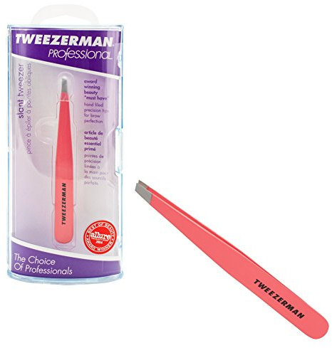 Tweezerman Slant Pinzette, Mode Farbe Geranium