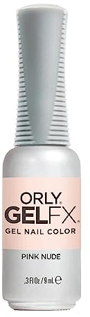 ORLY Gel FX UV Nagellack Pink Nude 9 ml – Sheer Rosa Nude Nagellack Creme Finish – Transparent Aufbaubar – Profi UV Gellack Natural Look