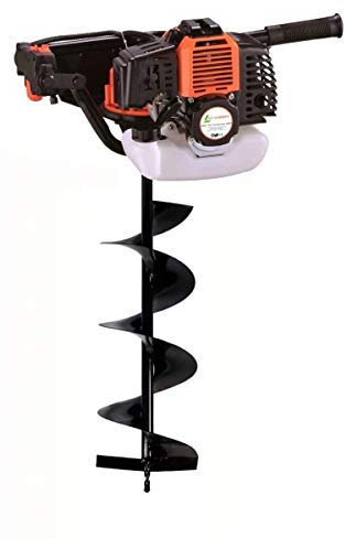 GT GARDEN Tarière thermique 52 cm3-3 CV + mèche 200 mm