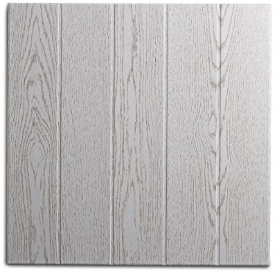 Decosa Deckenplatten ATHEN in Esche weiß Dekor - 80 Platten = 20 m2 - Deckenpaneele in Holz Optik - Decken Paneele aus Styropor - 50 x 50 cm