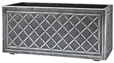 Stewart 5105031 Trough, Lead Effect, 70 cm - Grey