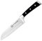 Carl Schmidt Sohn 037963 Herne Santokumesser 18 cm, 18/10 Edelstahl, schwarz, 26 x 11,3 x 1,4 cm
