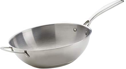 Napoleon 12 Wok aus Edelstahl