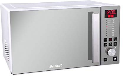 Micro-ondes posable- GE2626S - 900W - Gril quartz 1000W - Autoprogramme 8 positions - 3 mémoires - Speed Defrost -PT 32cm - silver