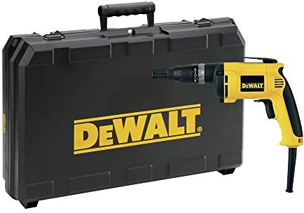 DeWalt DW275KN-QS Atornillador 540W 5.300 rpm con embrague silencioso para panel yeso, 670 W, 230 V