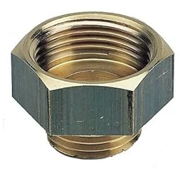 Mamelon laiton réduit femelle 26X34, mâle 20X27