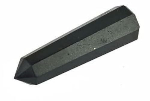 crystalmiracle Exclusive Crystal Natural Black Tourmaline Generator Healing Wand Men Women Gift Wellness Reiki Feng Shui Energy Deflector Powerful Luck Success Meditation