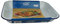 61031 Enamel Bake Pan, 30cm x 20cm x 5cm, White & Blue