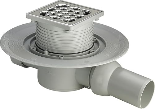 Viega 557119 Wannenablaufstopfen Advantix 4935.1 mit Abdeckung, 100 x 100 mm von Viega