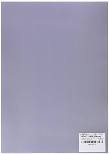r & b Laminiersysteme UMT020M - Deckblätter Klarsichtfolien, PVC, 0.20 mm stark, DIN A4, 100 Stück, transparent-matt