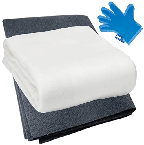 SPARES2GO Cooker Hood Grease Filter Kit compatible with Schreiber Extractor Fan Vent (Pack of 2 Filters, Cut to Size)