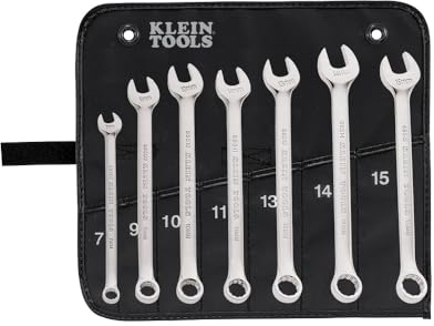 Klein 68500 Metric Combination Wrench Set, 7-Piece