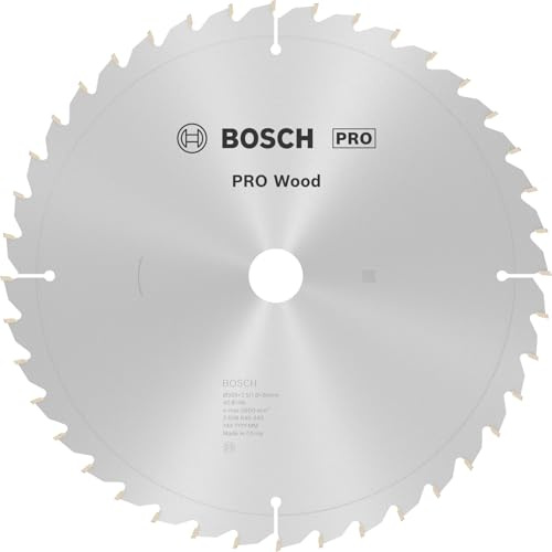 Bosch Professional 1x Kreissägeblatt Optiline Wood (Sägeblatt für Holz, Ø 305 x 30 x 2,5 mm, 40 Zähne, Zubehör Kreissäge) | für Weichholz, Hartholz, Ø 305 mm, Professional Zubehör kabelgebundene Kapp- und Gehrungssäge