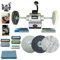 Draper 8 550W Bench Grinder Polisher with Pro-Max 8 Metal Polishing Kit