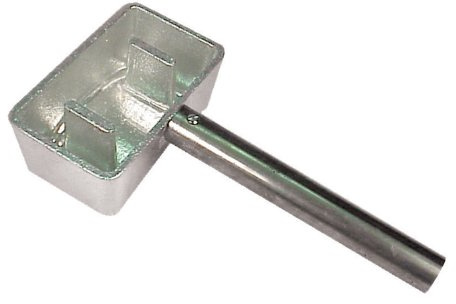 Trident Poured Lead Contour Mold, Make Dive Weights Up to 14lb