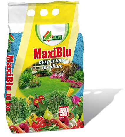 MAXIBLU CONCIME PER ORTO E GIARDINO CONFEZIONE DA 10 KG