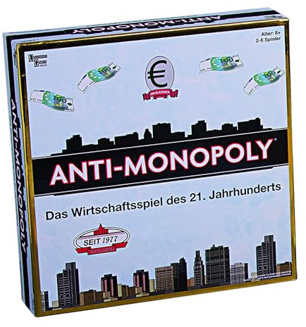 University Games 4988000 8509 - Anti-Monopoly