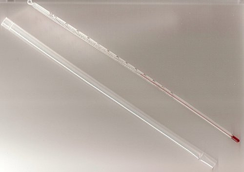 Teethermometer 30 cm mit Einsteckmarkierung (Temperaturbereich: bis 110°C)
