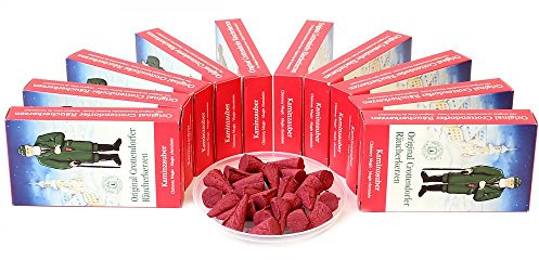Original Crottendorfer Räucherkerzen - 10x24 Sparpack - Kaminzauber Erzgebirge