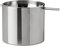 Stelton Arne Jacobsen Kipp-Aschenbecher - Cylinda-Line - Minimalistisches Skandinavisches Design - Edelstahl, 6,5 cm Höhe,