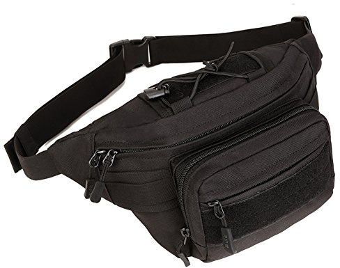 SUNVP Tactical Military Fanny Pack Gürteltasche wasserdichte Taille Tasche Hüftgürtel Tasche zum Wandern Camping Running Climbing