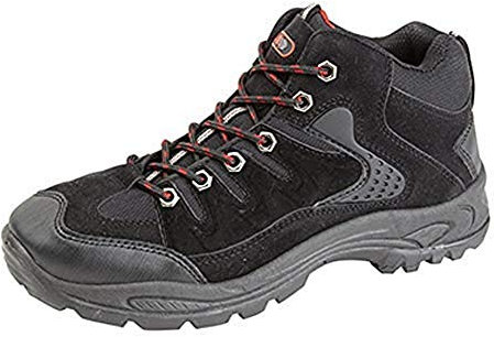 Dek Ontario herr snörskor Trail Trek ankelhöga stövlar svart, - svart - 42.5 EU