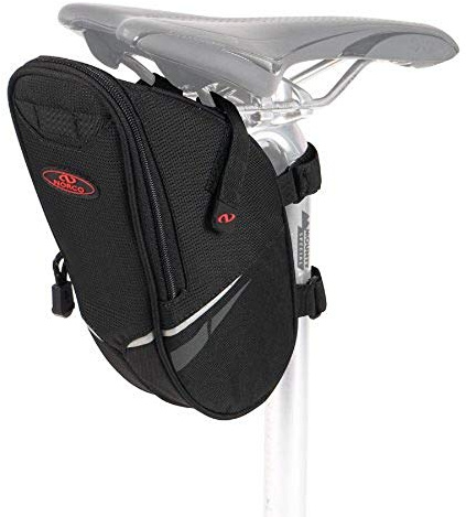 Norco Cykelväska Utah sadelväska, svart, 25 x 12 x 8 cm, 1,5 liter